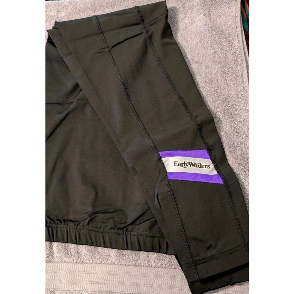 Early Winters Men's Black Vinter Trainer Tights Size Large Layering NEW NIP